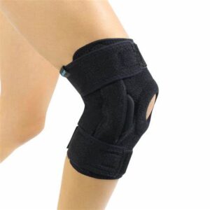 Vive Hinged Knee Brace (Black – Open Patella, Dual Hinges)-proactivehealthanager.com